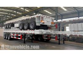 10 Units 3/4 Axle 60T Cargo Semi Trailer For Sale In Tanzania