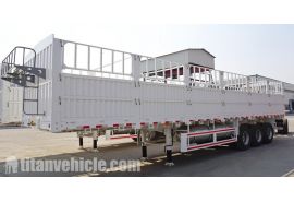 Tri Axle Stake Trailer will be sent to Sudan Khartoum