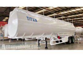 2 Axle Fuel Tanker Trailer with Bogie Suspension will be sent to Burundi Gitega