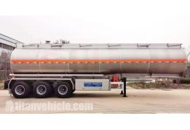 42000 Liters Aluminum Tanker Trailer will be sent to Burkina Faso