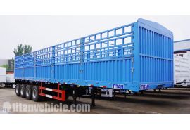  4 Axle Bulk Cargo Semi Trailer will be sent to Madagascar