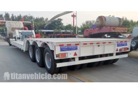 3 Line 6 Axle Folding Gooseneck Trailer will be sent to Mozambique