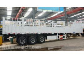 3 Axle Fence Cargo Semi Trailer will be sent to Burundi Gitega