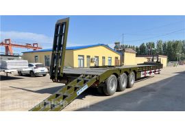 3 Axle Low Loader Trailer will be sent to Sierra Leone