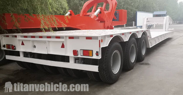 120T Lowboy Trailer 