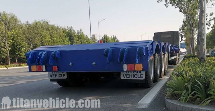 Low loader Truck Semi Trailer Manufacturer