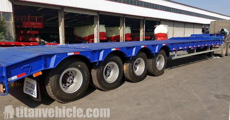 4 Axle 120T Low Bed Trailer for Sale In Kenya Nairobi