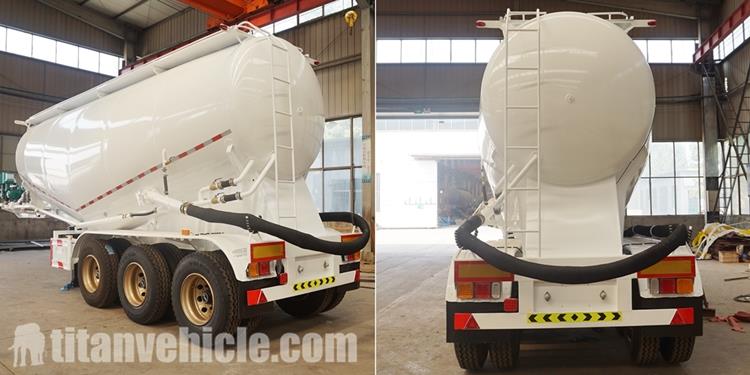 Factory Show of 35CBM Bulk Cement Trailer Price