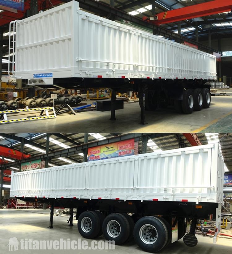 Tri Axle 70 Ton Side Wall Semi Trailer