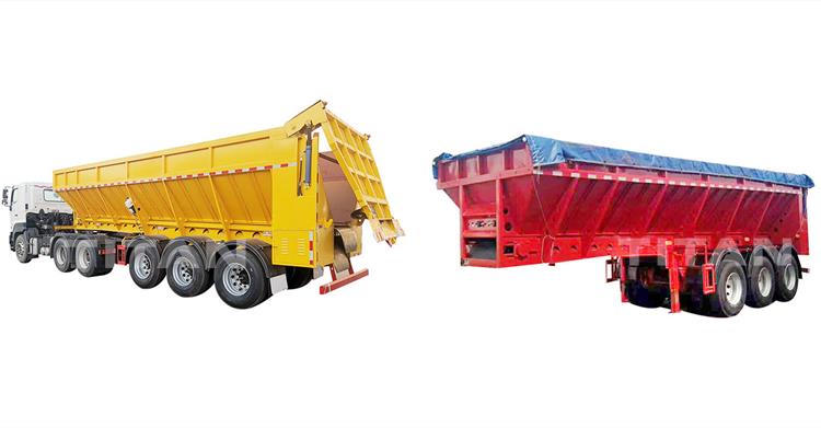 Other 3 Axle Crawler Type Tipper Dump Box Trailer