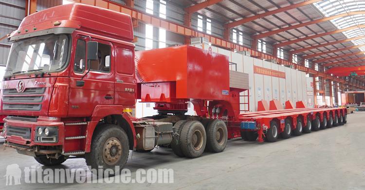 200 Ton Semi Multi Axle Trailer for Sale In Chile