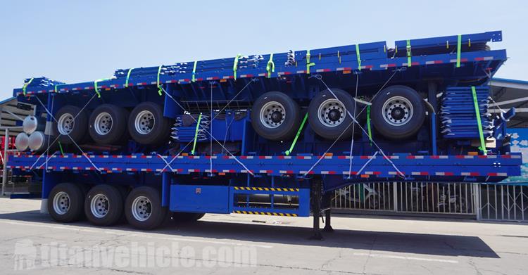 50 Ton Fence Semi Trailer for Sale In Guinea