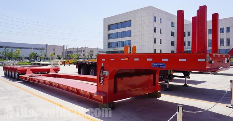 5 Line 10 Axle Extendable Semi Trailer for Sale In Nigeria