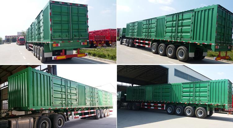 4 Axle Dry Van Trailer for Sale In Nigeria Lagos