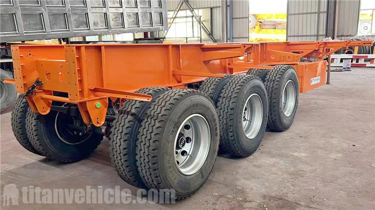 Tri Axle 40 ft Skeletal Trailer for Sale In Kenya