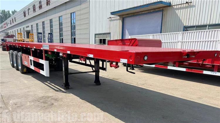 40 Ft Flatbed Semi Trailer for Sale In Tanzania Dar es salaam