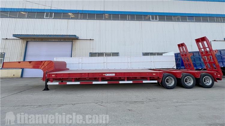 150 Ton 3 Line 6 Axle Low Bed Truck Trailer for Sale In Guyana