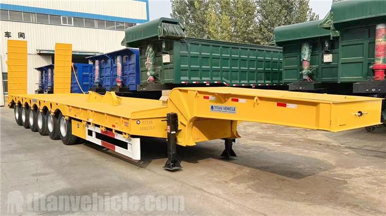 6 Axle 120 Ton Low Bed Trailer for Sale In Kenya