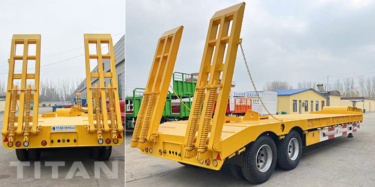 40 Ton 2 Axle Low Loader Trailer for Sale in Philippines