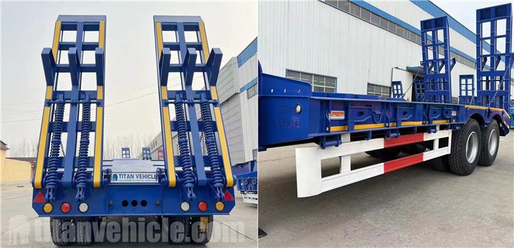 2 Axle 60 Ton Low Loader Trailer for Sale In Kenya