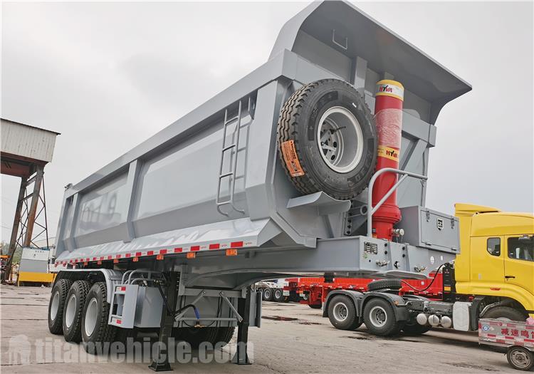 35 Cubic Heavy Duty Dump Trailer for Sale In Ghana