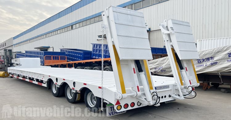 Low Bed Semi Trailer Price