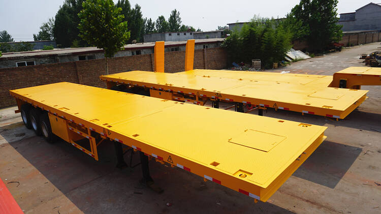 extendable flatbed trailers