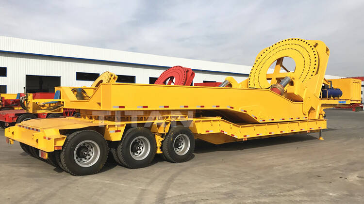 Adapter Trailer for 80m Wind Turbine Blade Transportation