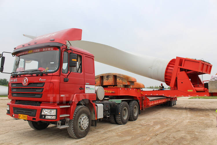 Wind Turbine Blade Transportation Trailer