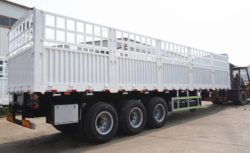 Tri Axle Stake Semi Trailer In Sudan