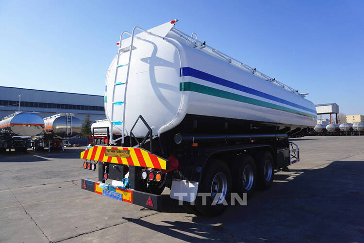 3 Axle fuel tanker trailer