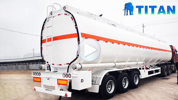 3 Axle 45000 Liters Diesel Tanker Trailer for Sale Manufacture