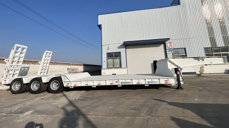 Drop Deck Semi Trailer for Sale